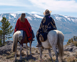 Cabalgata en el Parque Nacional Lanin